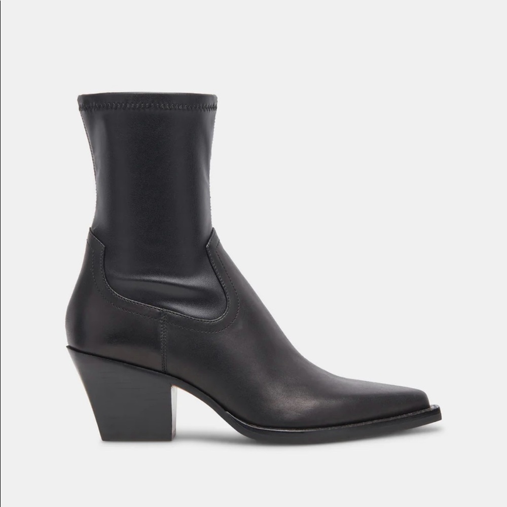 Dolce Vita Black Leather Rutger Boots